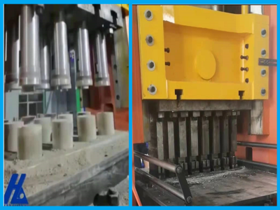 山西煤矸石成型使用華隆伺服螺旋壓力機(jī)，變廢為寶